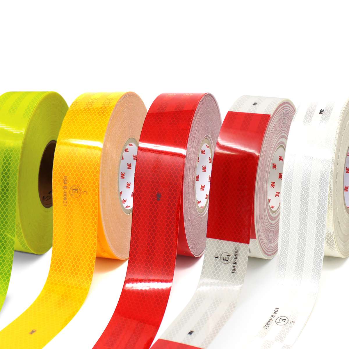 3M Diamantqualität Reflektionsband – 2 Zoll X 150 Fuß, Weiß, Auffällig, CE-geprüft